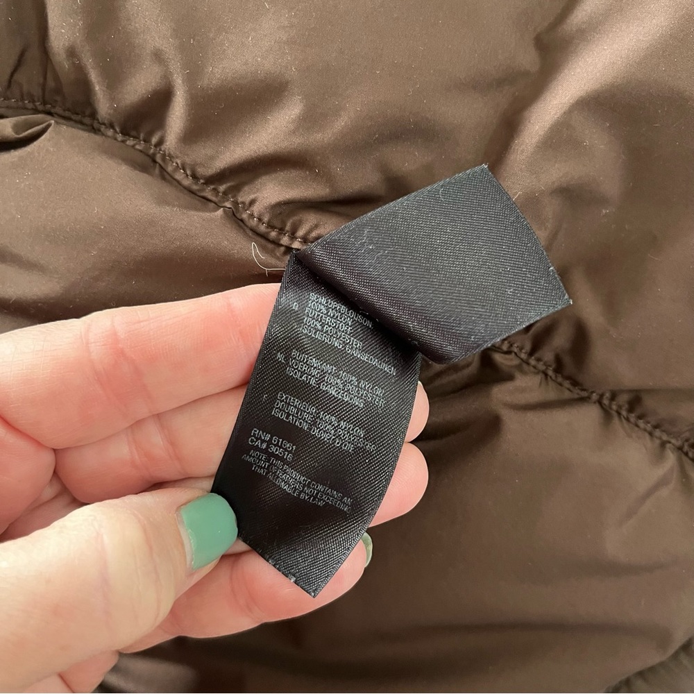 The North Face Y2K Brown 700 Down Puffer Coat Jacket Medium - Picture 5 of 13